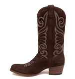 Chocolate Suede Cowgirl