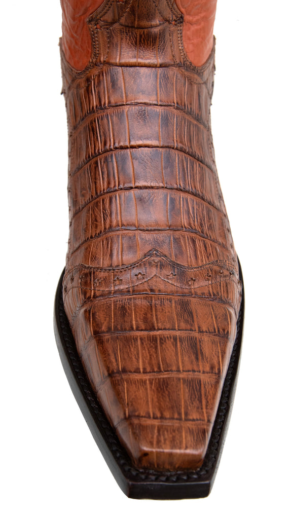 Caiman Tobacco Boots