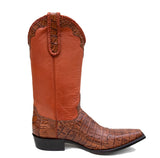 Caiman Tobacco Boots