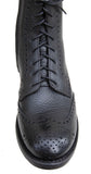 Black lace up brogue