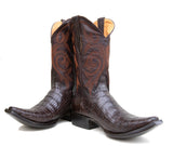 Brown Caiman boots