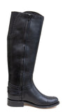 Black Riding Boot with Brogue toe