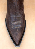 Nevada brown low heel