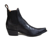 T4 Black ankle low heel