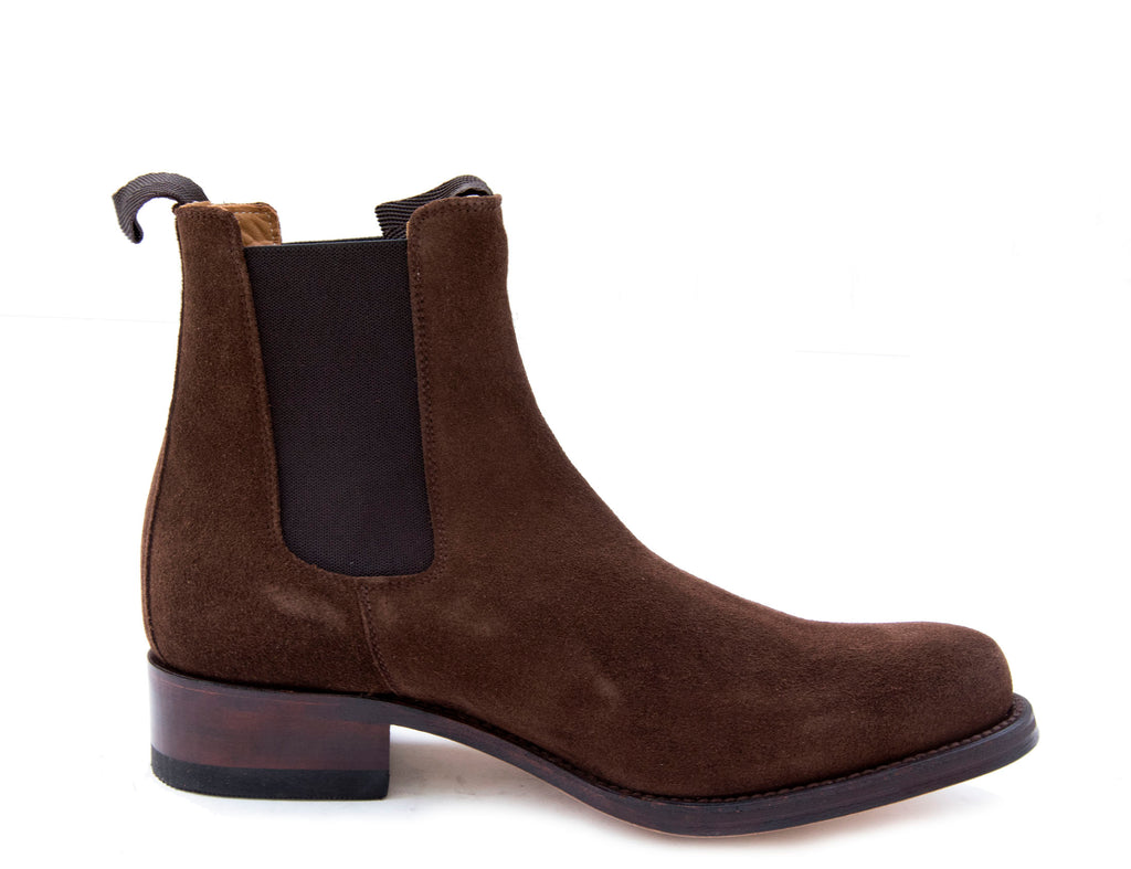 Brown suede Chelsea Boot