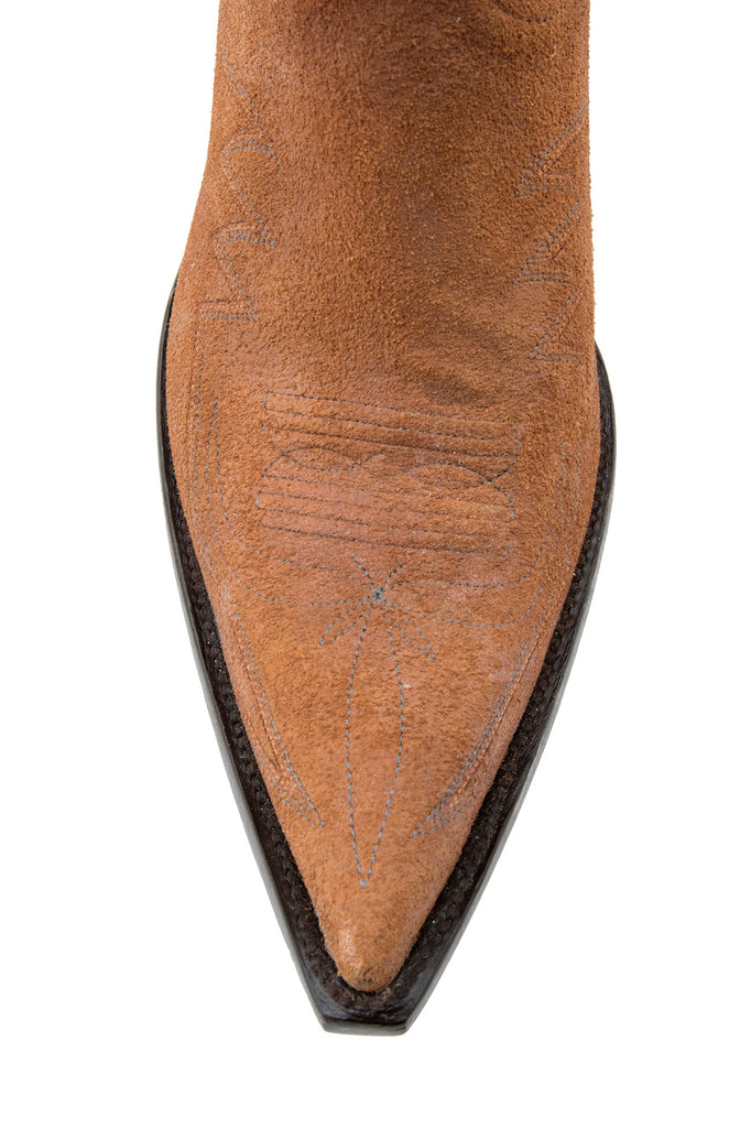 Suede Cowgirl Boots