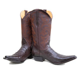 Brown Caiman boots 2