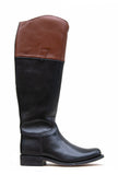 Black and Tan Riding Boot