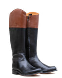 Black and Tan Riding Boot