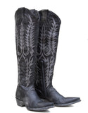 Tall Black Cowgirl Boots