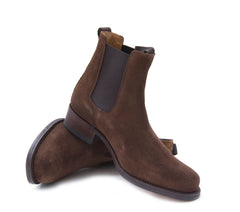 Brown suede Chelsea Boot