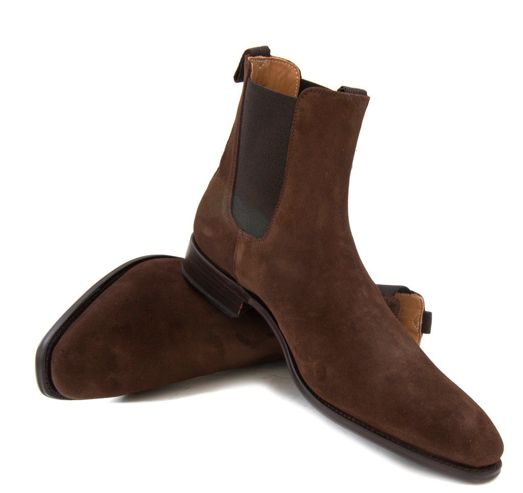 Marcos chocolate suede