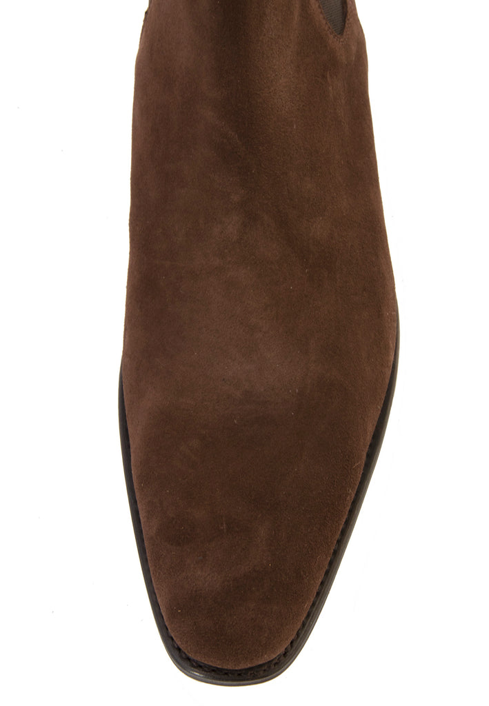 Marcos chocolate suede
