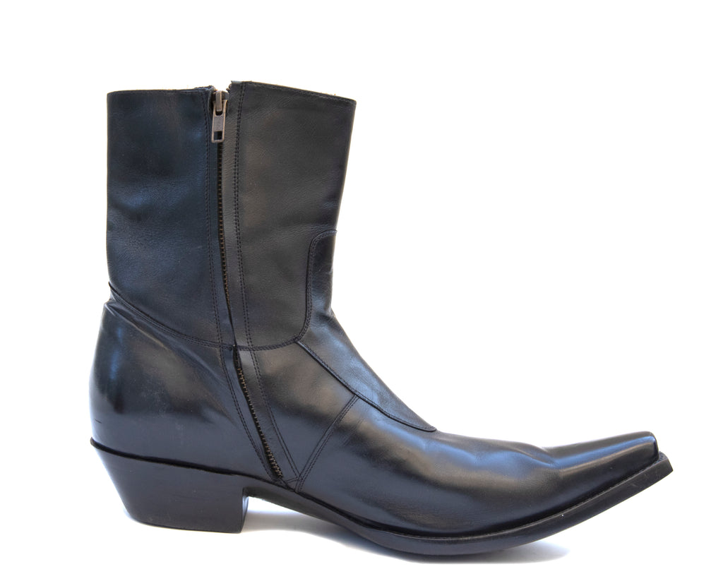 Calvi Black Ankle boots
