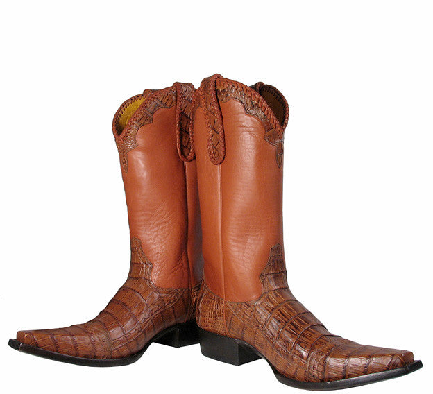 Caiman Tobacco Boots